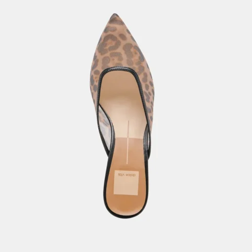 CLEO HEELS DK LEOPARD MESH