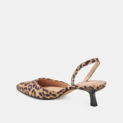 CORSA HEELS DK LEOPARD SUEDE
