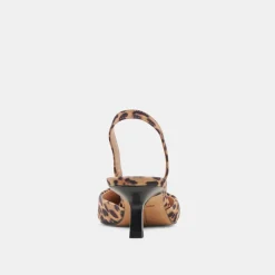 CORSA HEELS DK LEOPARD SUEDE