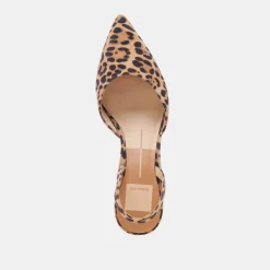 CORSA HEELS DK LEOPARD SUEDE