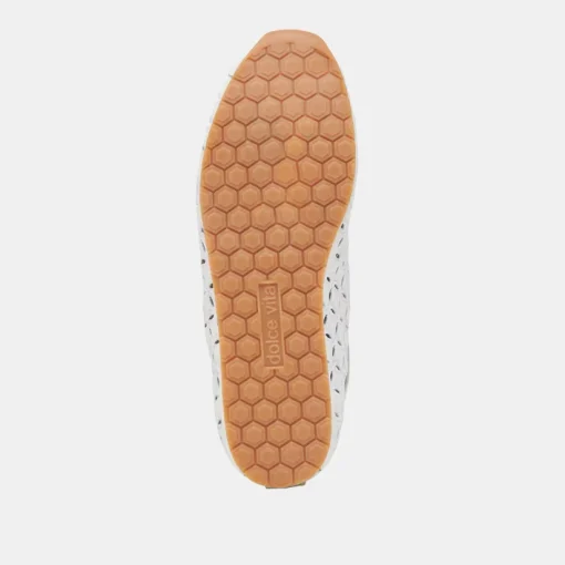 DANIE EYELET PERF SNEAKERS TRUE WHITE LEATHER
