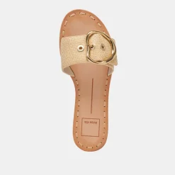 DANNA SANDALS NATURAL RAFFIA