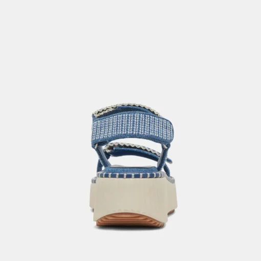 DEBRA SANDALS BLUE DENIM