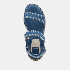 DEBRA SANDALS BLUE DENIM