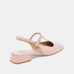 DEIDRA FLATS PINK CRINKLE PATENT LEATHER