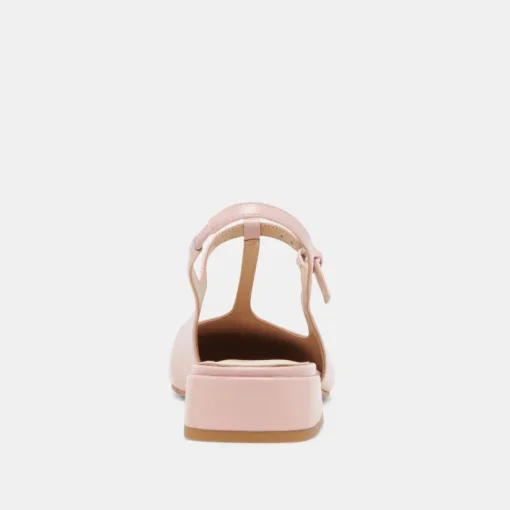 DEIDRA FLATS PINK CRINKLE PATENT LEATHER