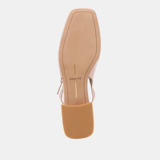 DEIDRA FLATS PINK CRINKLE PATENT LEATHER