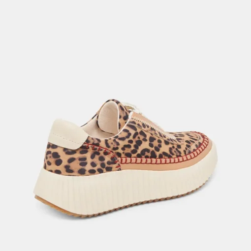 DOLEN SNEAKERS LEOPARD SUEDE