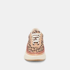 DOLEN SNEAKERS LEOPARD SUEDE