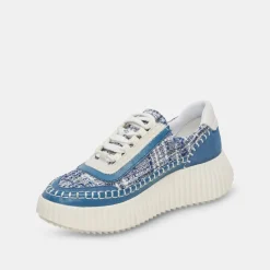 DOLEN SNEAKERS NAVY MULTI WOVEN