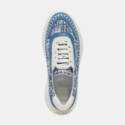 DOLEN SNEAKERS NAVY MULTI WOVEN