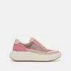 DOLEN SNEAKERS PINK MULTI WOVEN