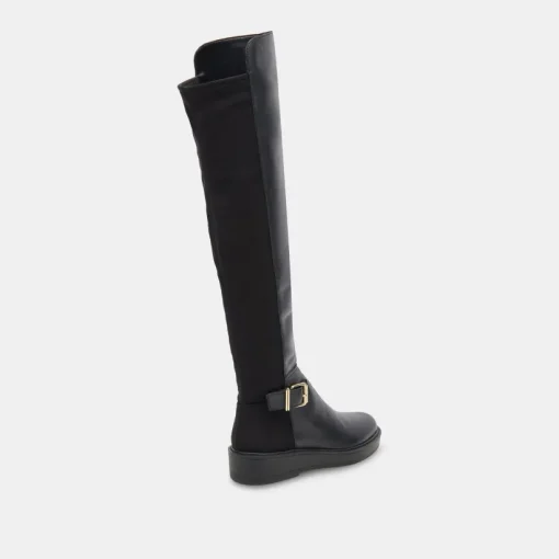EMBER BOOTS BLACK LEATHER