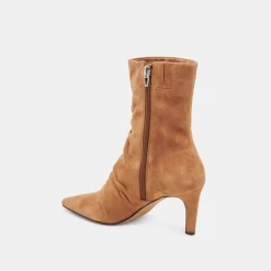 FERNLY WIDE CALF BOOTS PECAN SUEDE
