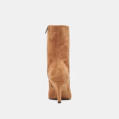 FERNLY WIDE CALF BOOTS PECAN SUEDE