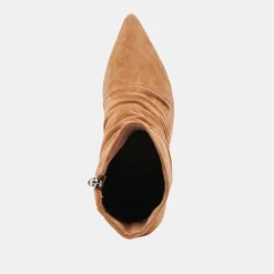 FERNLY WIDE CALF BOOTS PECAN SUEDE