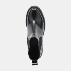 HAWK H20 WIDE BOOTIES MIDNIGHT CRINKLE PATENT