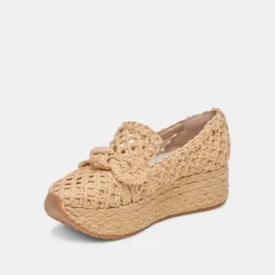 JAKA SNEAKERS LT NATURAL RAFFIA