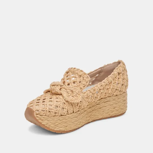 JAKA SNEAKERS LT NATURAL RAFFIA
