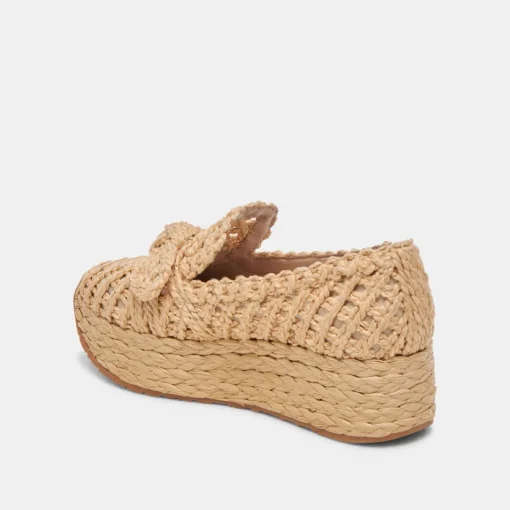 JAKA SNEAKERS LT NATURAL RAFFIA