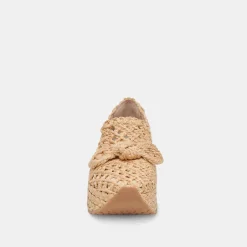 JAKA SNEAKERS LT NATURAL RAFFIA
