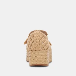 JAKA SNEAKERS LT NATURAL RAFFIA