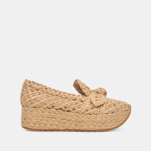 JAKA SNEAKERS LT NATURAL RAFFIA