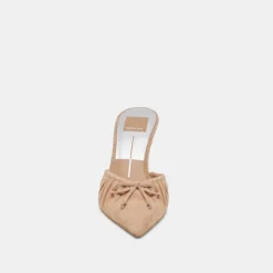 KAIRI HEELS CAMEL SUEDE