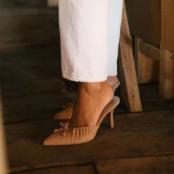 KAIRI HEELS CAMEL SUEDE