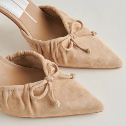 KAIRI HEELS CAMEL SUEDE