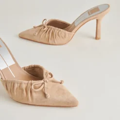 KAIRI HEELS CAMEL SUEDE