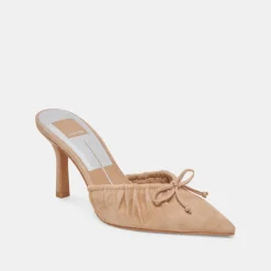 KAIRI HEELS CAMEL SUEDE
