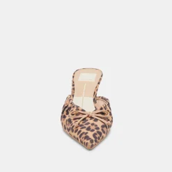 KAIRI MID HEELS DK LEOPARD SUEDE