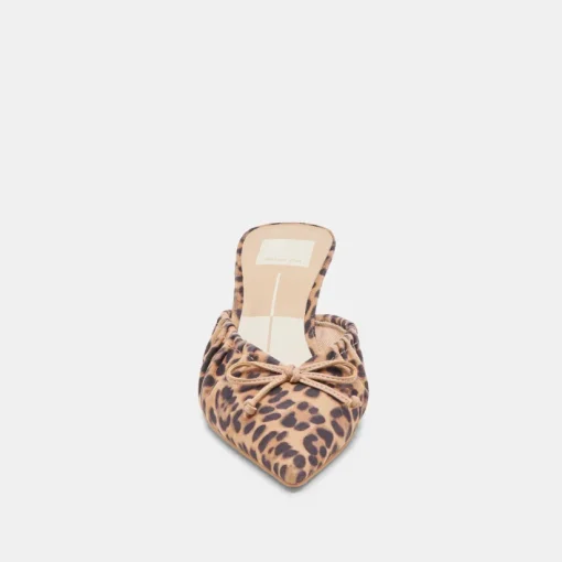 KAIRI MID HEELS DK LEOPARD SUEDE