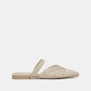 KALINE FLATS IVORY RAFFIA
