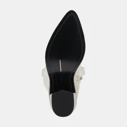 KAMRYN BOOTS OFF WHITE LEATHER