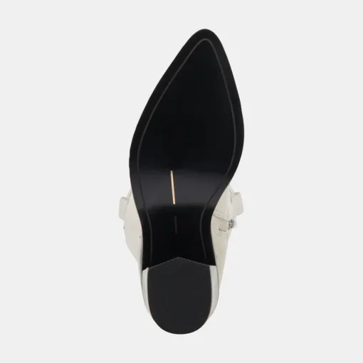 KAMRYN BOOTS OFF WHITE LEATHER
