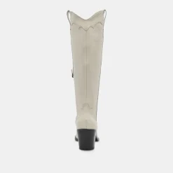 KAMRYN BOOTS OFF WHITE LEATHER