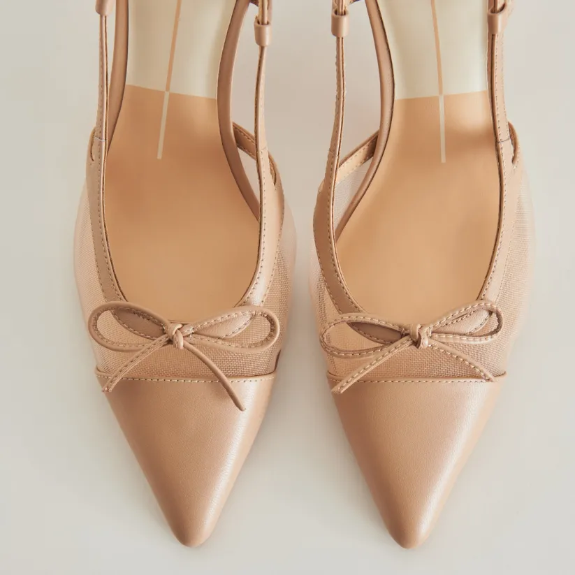 KANDI HEELS BLUSH MESH