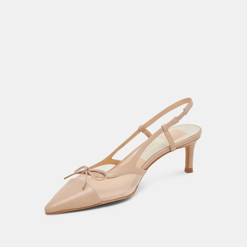 KANDI HEELS BLUSH MESH