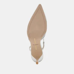 KANDI HEELS SILVER MESH