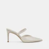 KANIKA HEELS IVORY SATIN