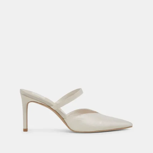 KANIKA HEELS IVORY SATIN