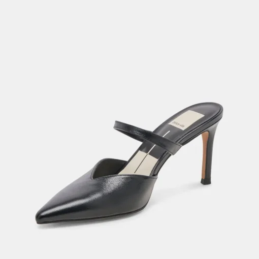 KANIKA HEELS MIDNIGHT CRINKLE PATENT