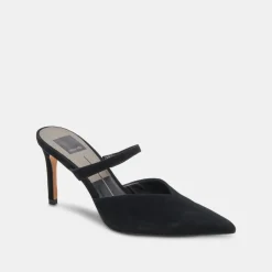 KANIKA HEELS ONYX SUEDE