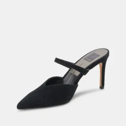 KANIKA HEELS ONYX SUEDE