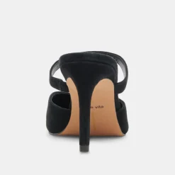 KANIKA HEELS ONYX SUEDE