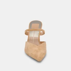 KANIKA HEELS TAN SUEDE