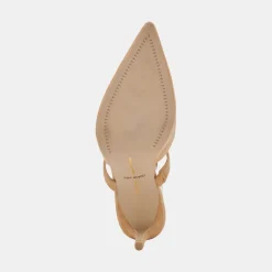 KANIKA HEELS TAN SUEDE