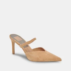 KANIKA HEELS TAN SUEDE